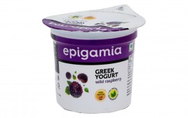 Epigamia Green Yogurt Wild Raspberry  Cup  90 grams